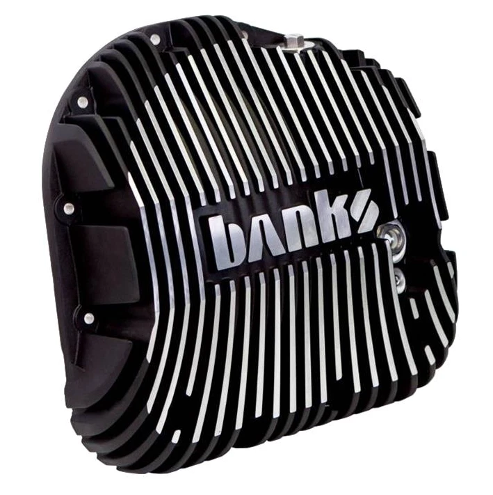 Cubierta diferencial Banks Ram-Air negra 12 pernos para Ford F250/F350 1985-2023 Foto 2 de 4