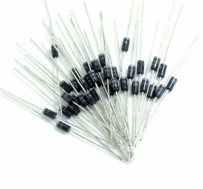10pcs  1N4004 Rectifier Diode 1A 400V - 10pcs - US Seller - Free Shipping