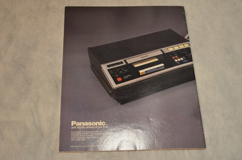 4 Panasonic Video Products catalogs: From Late 70s to Early 90s M- - Picture 8 of 12