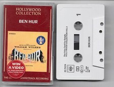 VARIOUS- BEN HUR - HOLLYWOOD COLLECTION VOL.3 - CBS- 1983 CASSETTE - USED #CA168