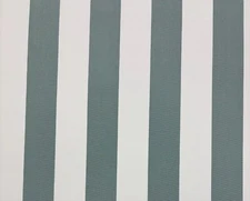 BALLARD CANOPY STRIPE SPA BLUE WHITE SUNBRELLA OUTDOOR FABRIC BY YARD 54"W