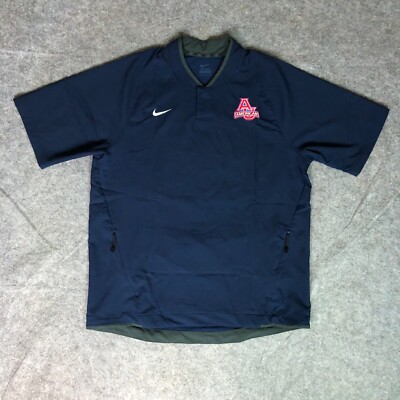 American Eagles Mens Jacket Large Navy Pullover Hot Jacket Baseball NCAA Sport P