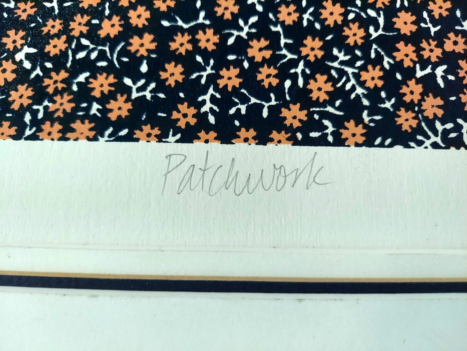 Beverly Glazier " Signed & Numbered Art Serigraph Vintage 80's