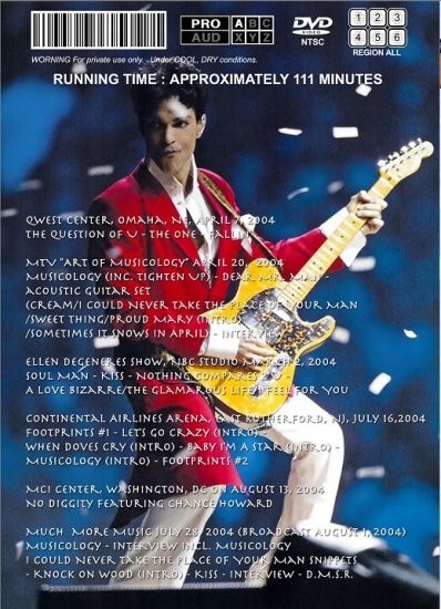 洋楽 Prince Musicology Compilation 3CD + 3DVD Prince - Musicology - Amazon.com Music