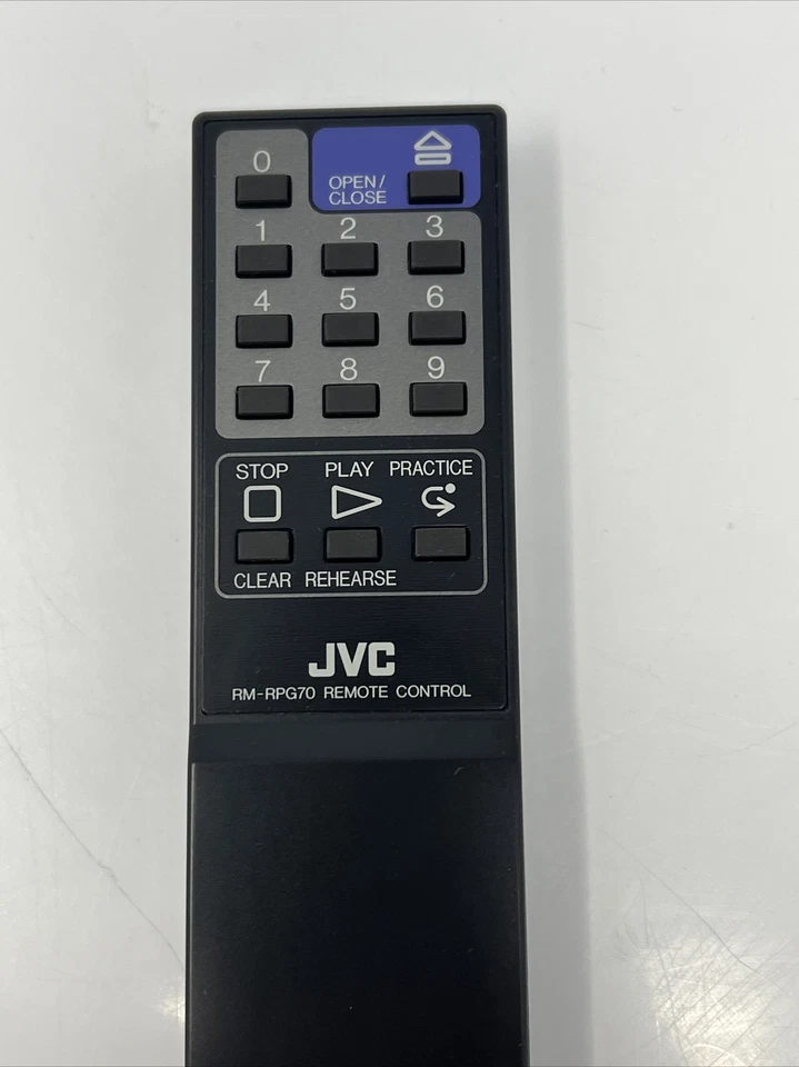 New Old Stock OEM Original JVC RM-RPG70 Audio Remote Control Made In Japan - Image 2 of 4