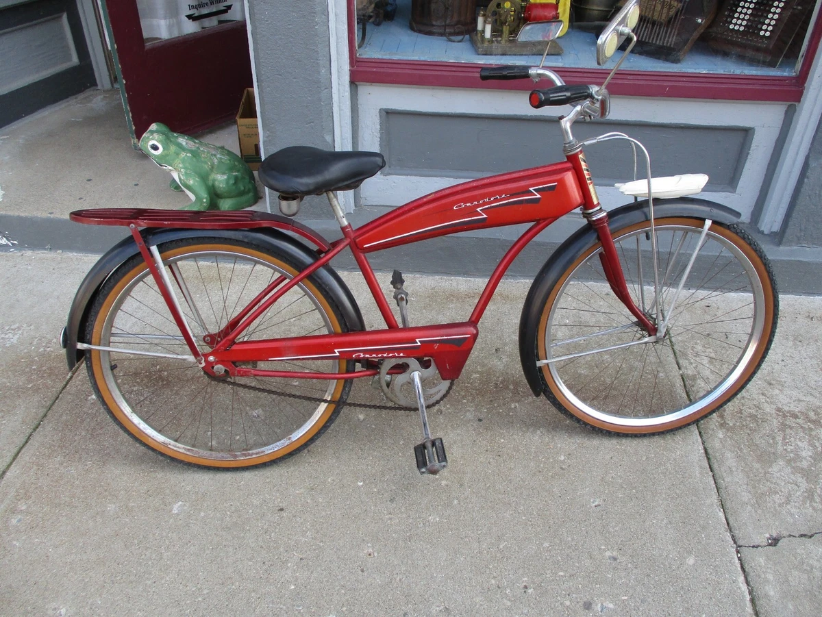 Evans Colson Commodore Mens Bicycle Vintage 1950's Antique 1 Owner
