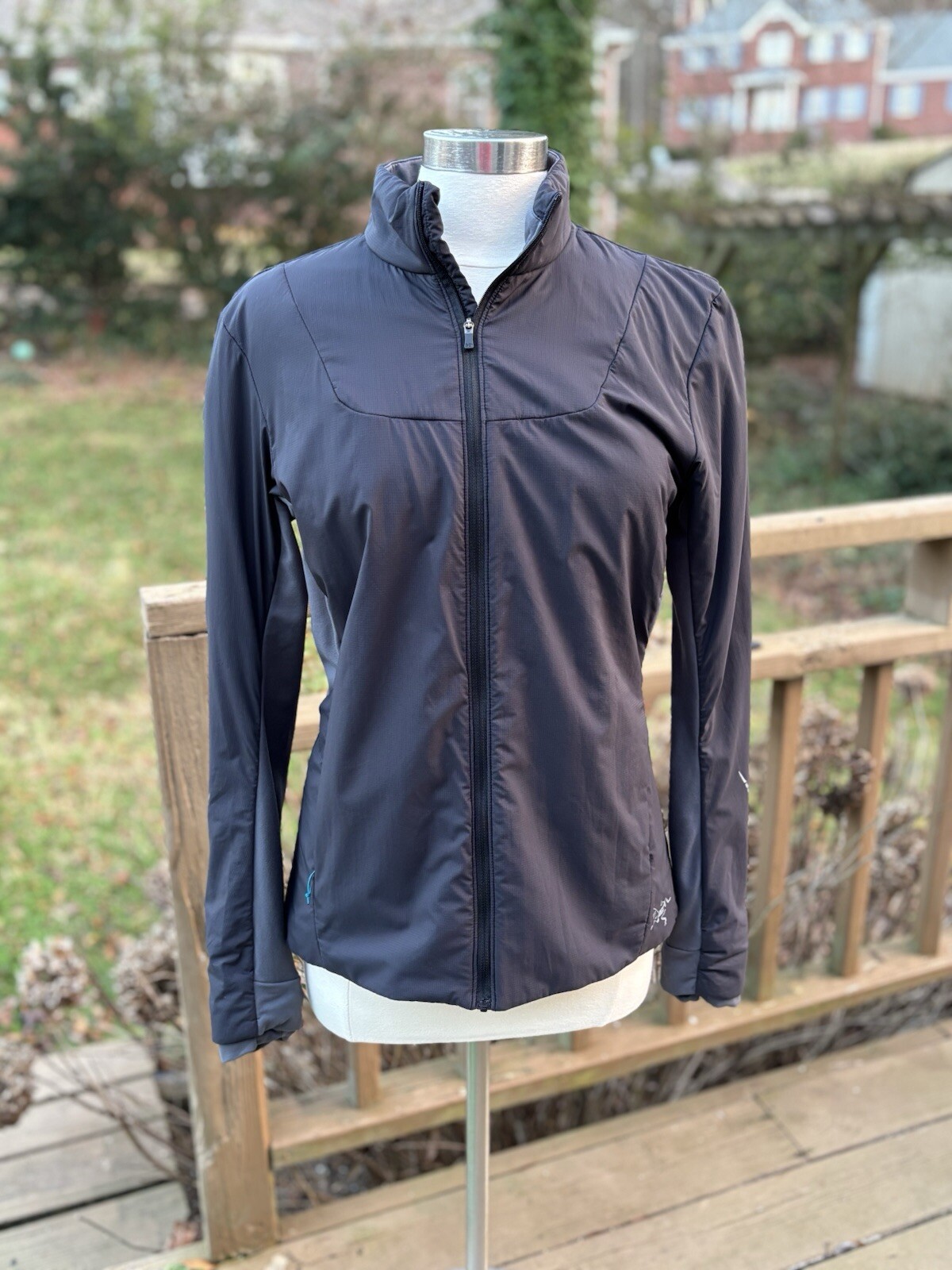 ARC'TERYX Arcteryx Gaea Giacca Donna Large Nera Softshell Leggera Isolata