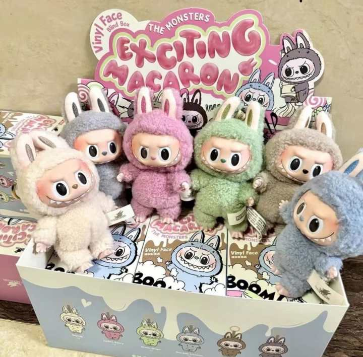 AUTHENTIC THE MONSTERS EXCITING MACARON PENDANT PLUSH
