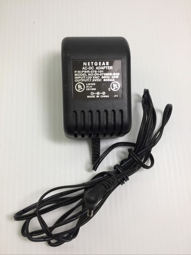 Netgear AC Power Adapter DV-07580S-B25 7.5V 800mA