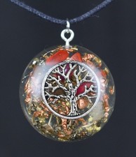 Orpanit® Orgonit Orgon Energieanhänger Weltenbaum Yggdrasil Baum des Lebens