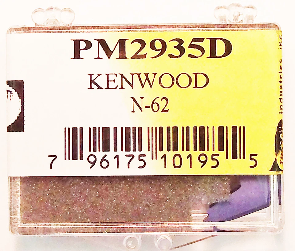 KENWOOD N62 N-62 AGUJA GIRATORIA STYLUS se adapta a V-62 CARTUCHO TRÍO TOSHIBA N30C Foto 3 de 3