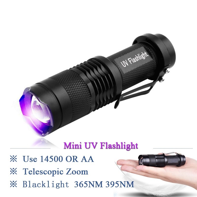DARKBEAM Torcia UV Luce Nera 365+395, Torcia LED EDC 1000 Lumen Lampada DARKBEAM Torcia UV Luce Nera 365+395, Torcia LED EDC 1000 Lumen Lampada