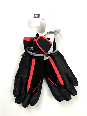 DC SHOES Black WOMENS GLOVES Seger Techinical Ski Snow Snowboarding M  MEDIUM NEW