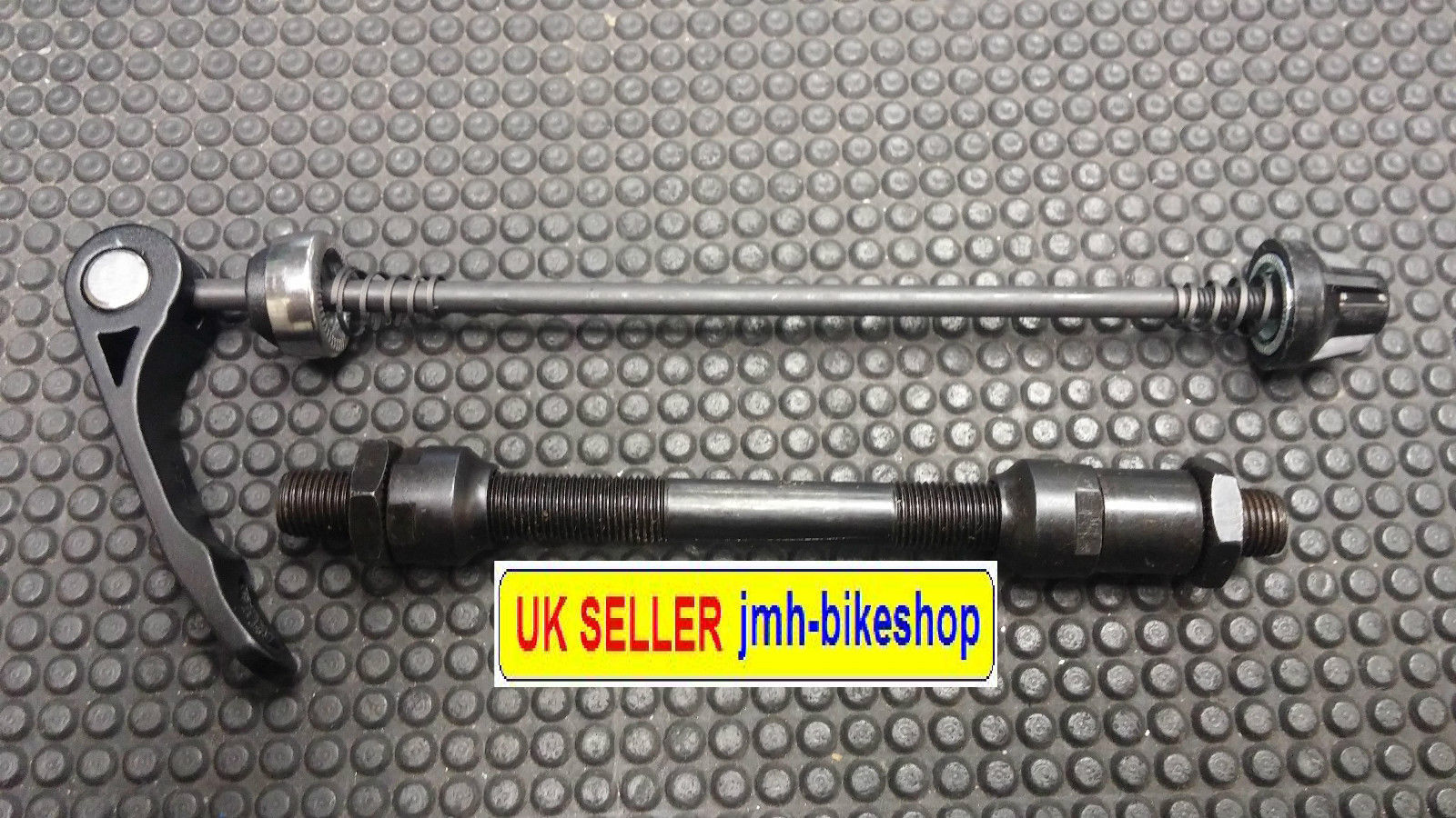 Quick Release Conversion Kit Bike wheel / hub Skewer Black Axle Set