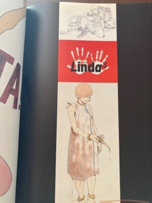 LINDA 3 CUBE AGAIN Illustration Guide Art Book PC Engine 1997 PS