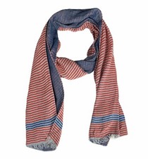 Bloomingdale's The Men's Store Patriotic Rectangle Scarf, Red America, One Size