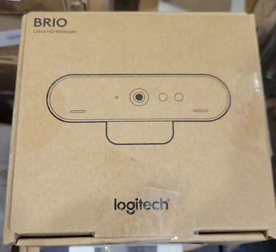 Logitech Brio 4K Ultra HD Webcam - 960-001105- used We don't ship outside the US