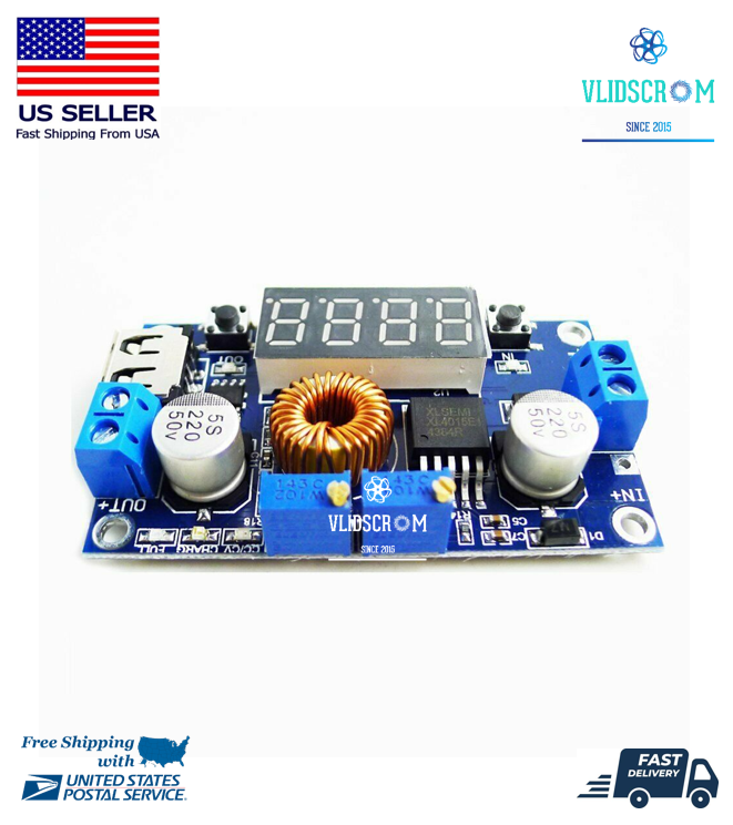 XL4015 5A DC DC Güç Dönüştürücüsü Lityum Şarj Cihazı Için CC CV Yi $1.25 DHgate