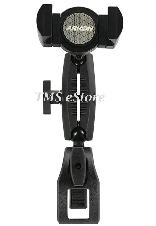 RVRMCPM-L Secure Road-Vise Holder for Apple iPhone Samsung Galaxy 5" Smartphone - Image 3 of 4