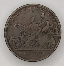 1833 Attleboro Massachusetts Hard Times Token Robinson's Jones & Co 