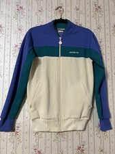 Vintage 80s Adidas Color Full Zip Track Jacket Small