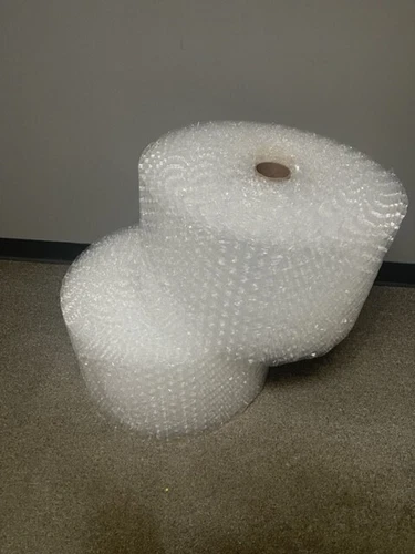 Bubble Cushioning Wrap 1/2" 250 ft² x 12'' Perforated Every 12" LARGE BUBBLE image 2