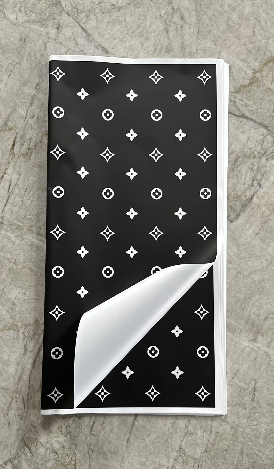 Korean Wrapping paper Luxury Brands Waterproof 20 Sheets - Same Day Shipping