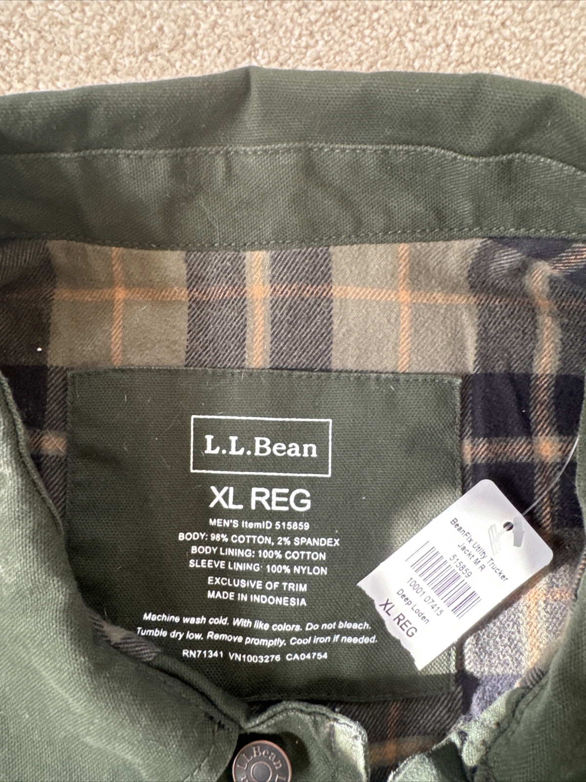 Men's BeanFlex Utility Trucker Jacket eBay