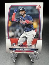 2023 Bowman Baseball Base Card RC #76 Michael Harris II Atlanta Braves 1263