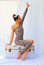 Aerialist Dance Costume Adult Small AS Unitard Catsuit Leotard Aerial Silk Lyra