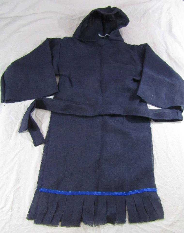 Prenda hebrea israelita 'Cilicio y ceniza' con flecos Foto 3 de 4