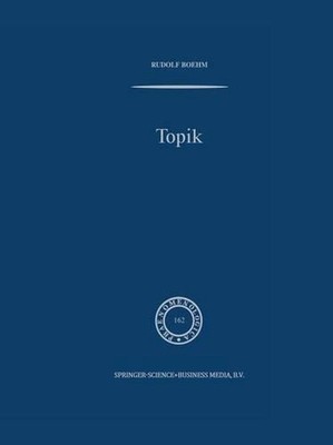 Topik by Rudolf Boehm (English) Paperback Book