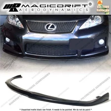 For 08-14 Lexus IS-F ISF AS Style JDM Front Bumper Lip Chin Spoiler Body Kit