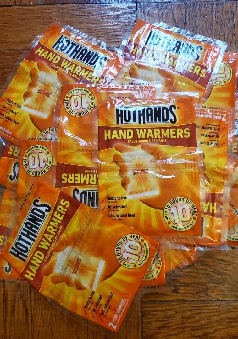 23 Pairs Hothands Hand Warmers Safe Odorless Air Activated Heat EXP