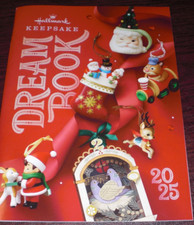 2025 HALLMARK KEEPSAKE ORNAMENT DREAM BOOK  N...
