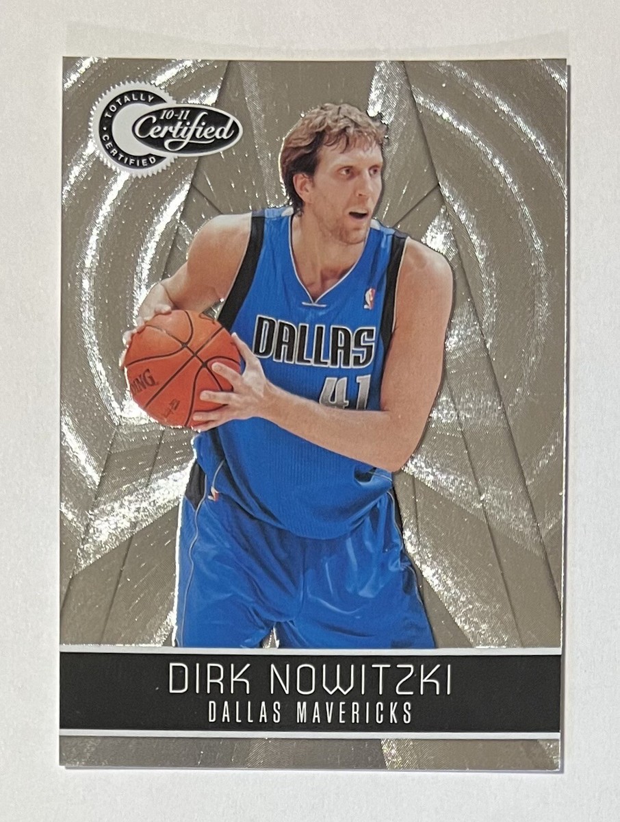 Dirk Nowitzki 2010-11 Panini Totally Certified Card #801 - 1458