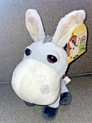 BIG HEADZ ESEL WEICHES PLÜSCHTIER MIT ETIKETT