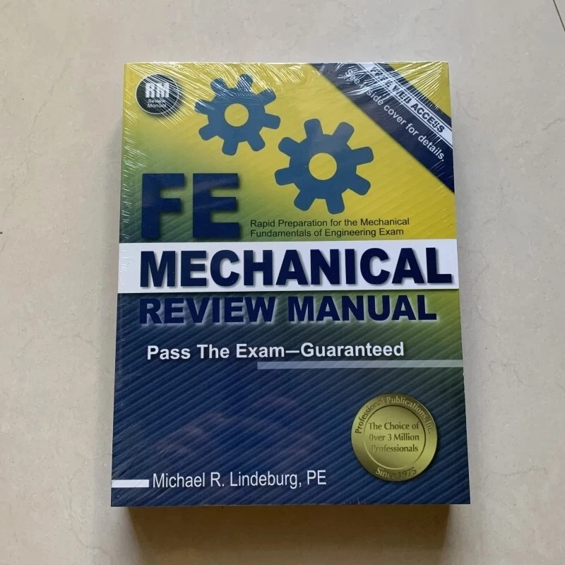 PPI FE Mechanical Review Manual, New Edition by Michael R. Lindeburg - Image 2 of 4