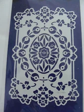 NEW Marianne Design EE3407 English Embossing White Cutting Die Card Scrapbooking