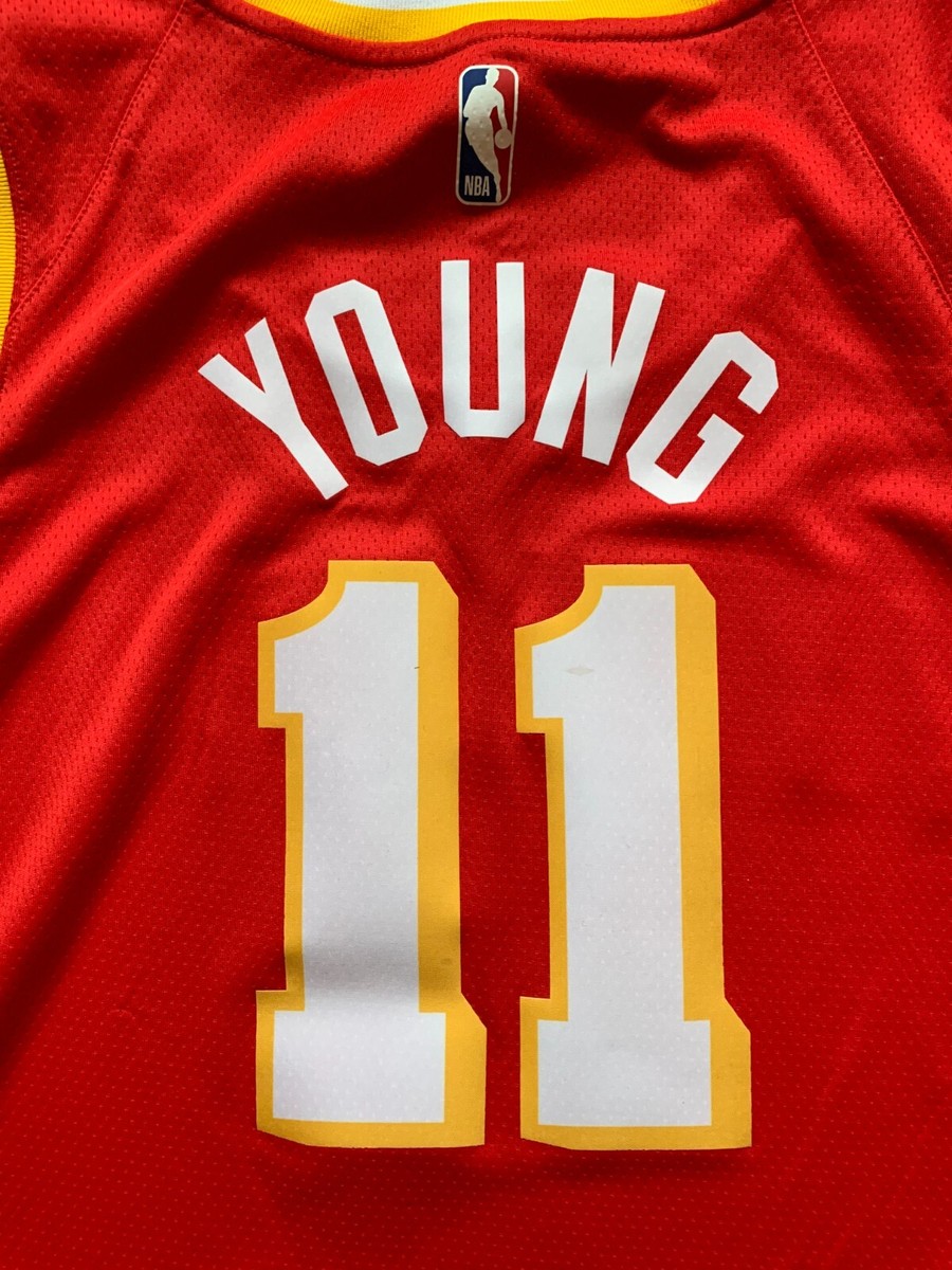 Trae Young Atlanta Hawks Men's 56 XXL 2XL Nike Swingman NBA Jersey