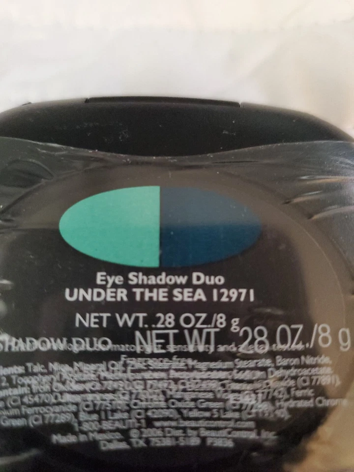 NEW BC BeautiControl Eye Shadow Duo UNDER THE SEA 12971 Sealed 8g NOS - Image 2 of 3