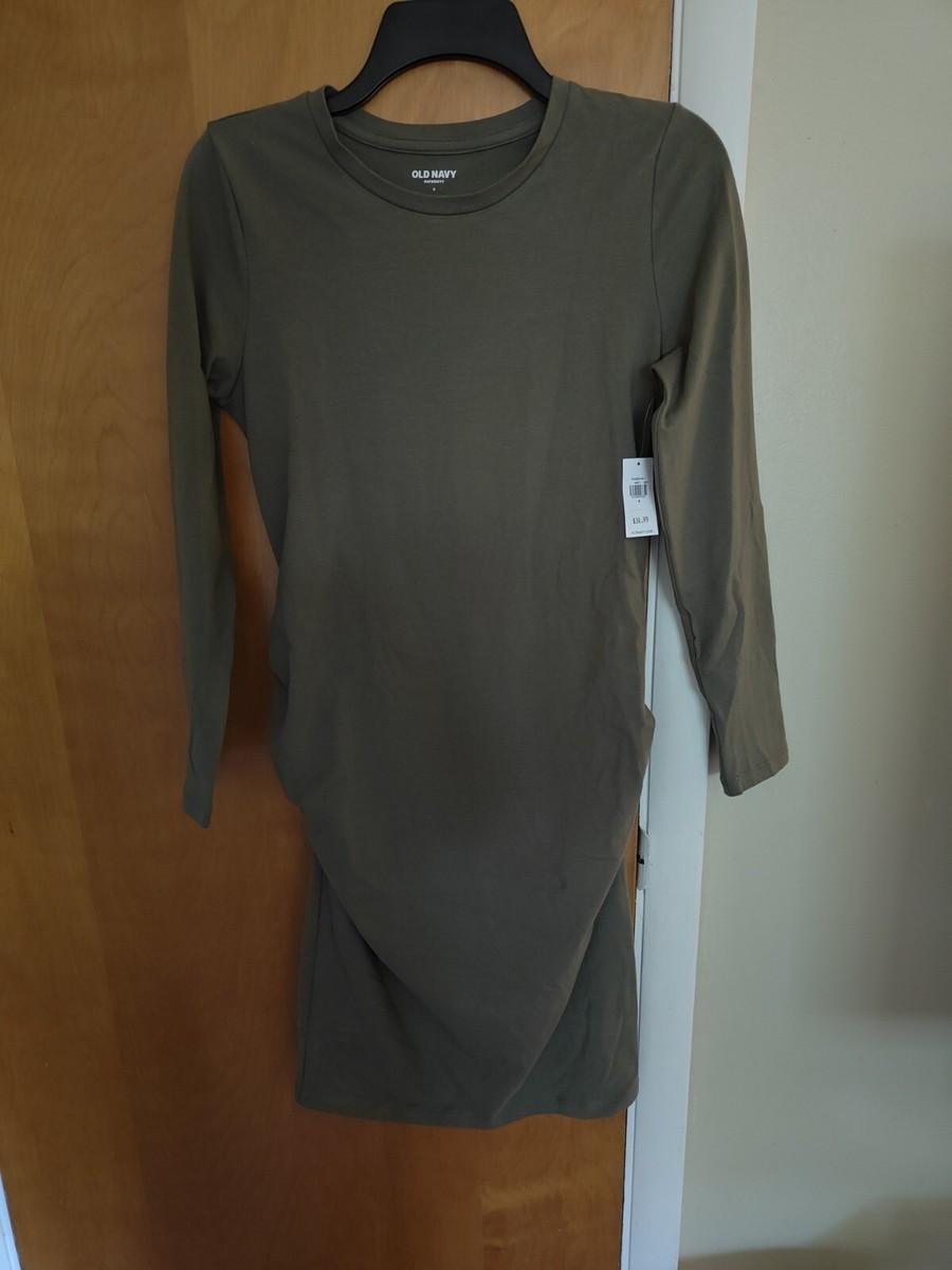 green emerald velvet dress May Jersey Short Dress-Olive main image 0