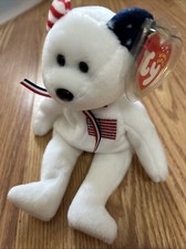 TY Beanie Baby America the Bear 8.5" NWT 2002