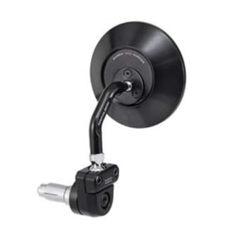 2 pcs] TANAX ANC-104 Bike Mirror Napoleon Baren Neo Bar-End Black 