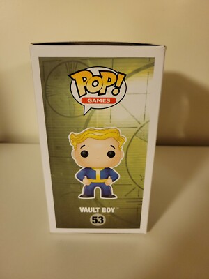 Funko Pop! Fallout - Vault Boy Gold #53 - Édition Collector Neuve