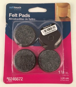 1 1 2 felt pads