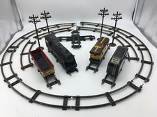 Marx Lines Train Set Tin Vintage 1950s Union Pacific w/ Track Telephone Poles
