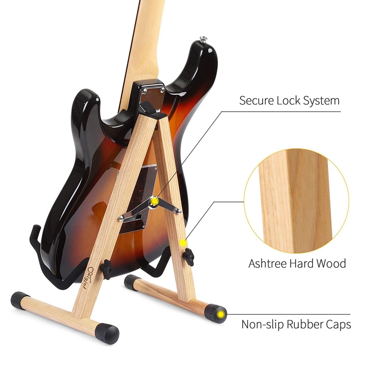 AXW Wood Guitar Stand（ULTIMATE） ギタースタンド WOOD WORKS ギタースタンド アコースティックギター用3本掛