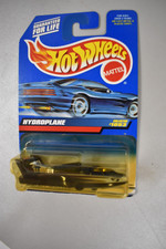 Hot Wheels Hydroplane 1999 Black/ Gold Collector #1053 Vintage