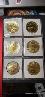 6 Coal Mining Seals From The Estate Of Jon S Koenig (ora!)